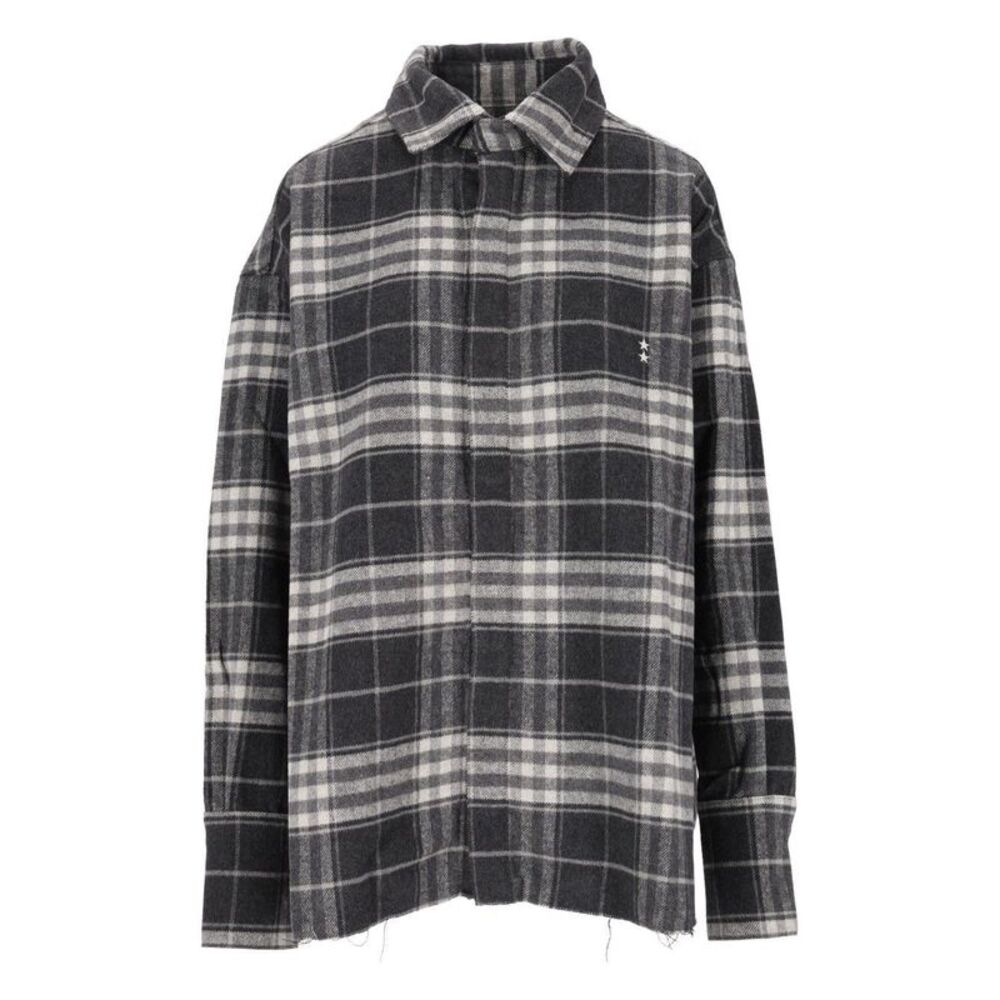 Icon Denim Women Oversized Check Shirt